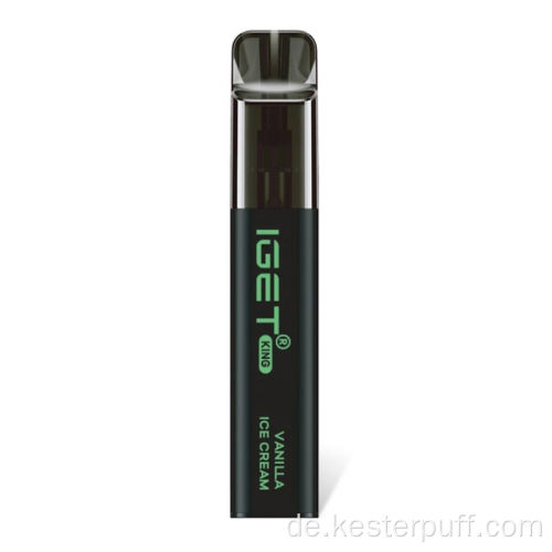 Original Iget King Dispositable Vape auf Lagerbestand